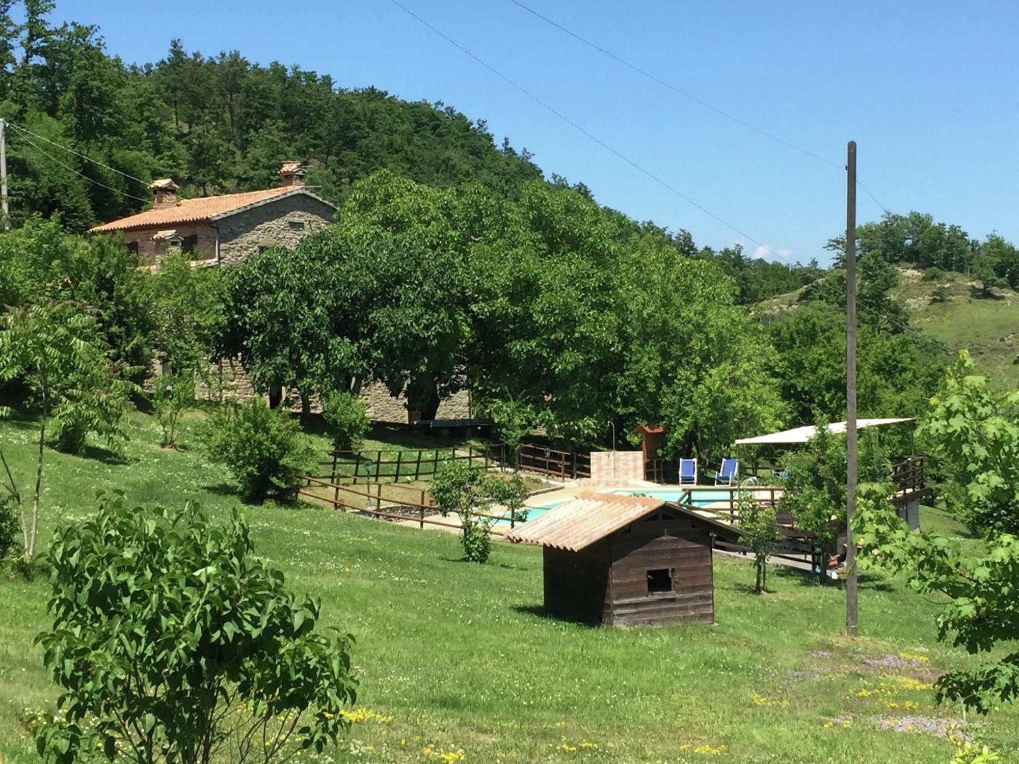 Villa Farmhouse In Apecchio With Swimming Pool Terrace Garden Extérieur photo