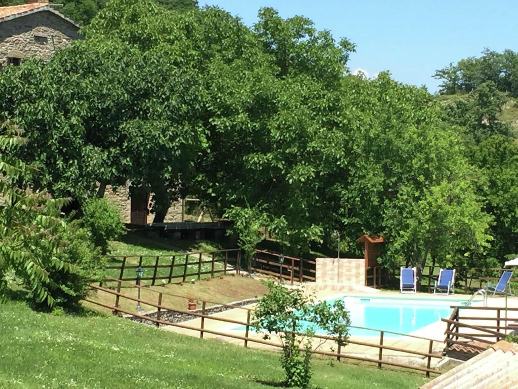 Villa Farmhouse In Apecchio With Swimming Pool Terrace Garden Extérieur photo